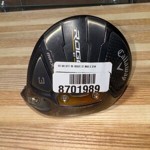 RH New Callaway Rogue ST MAX D 16° 3 Fairway Wood Golf Club HEAD ONLY Right Hand